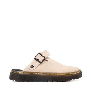 Dr. Martens Beige Suede Lace-Up Shoe